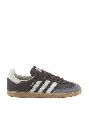 کفش اسنیکر قهوه ای مردانه چرم مصنوعی adidas - کد 852675332