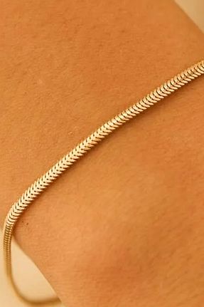 دستبند طلا زرد زنانه 14 عیار K KRAFTIVA JEWELRY - کد 927809326
