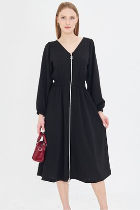 لباس مشکی زنانه بافتنی armonika - کد 927807860