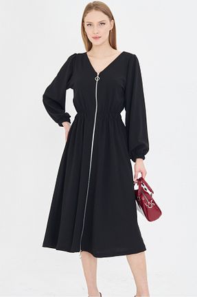 لباس مشکی زنانه بافتنی armonika - کد 927807860