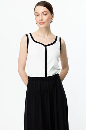 بلوز نباتی زنانه Straight ON - کد 927820503