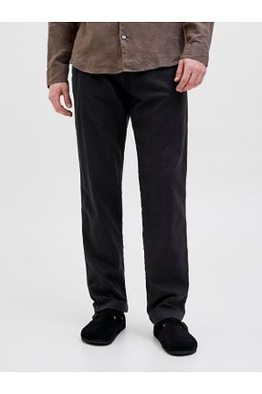 شلوار مشکی مردانه پارچه Jack & Jones - کد 923875735
