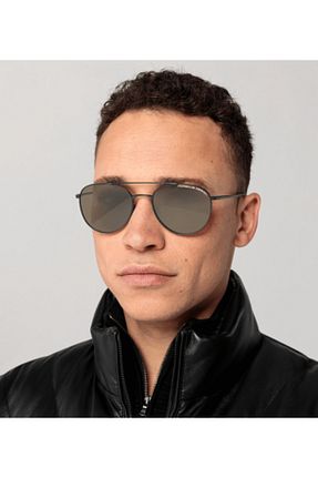 عینک آفتابی مشکی مردانه 56 Porsche Design - کد 927823225