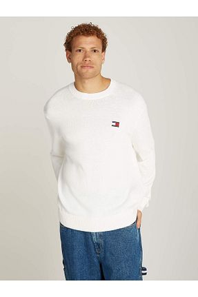 پلیور سفید مردانه چاپی Tommy Hilfiger - کد 872242680