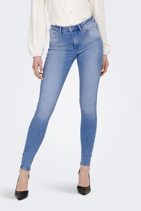 شلوار جین آبی زنانه رگولار ONLY - کد 218361096