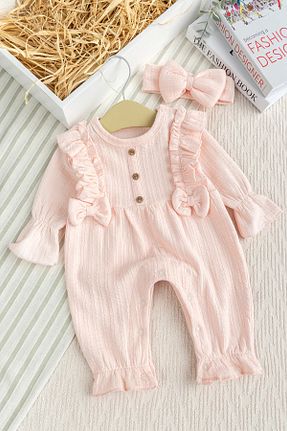 سرهمی صورتی بچه گانه آستین استاندارد Babymod - کد 927868249