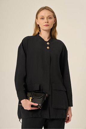 ست بالاتنه و پائین تنه مشکی زنانه بافتنی FTZ WOMEN - کد 927857723