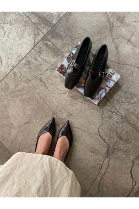 بابت قهوه ای زنانه چرم مصنوعی MODA - کد 927863129