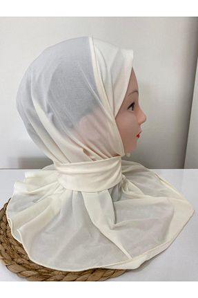 کلاه شنای حجاب سفید زنانه Şehr i sultan - کد 927858001