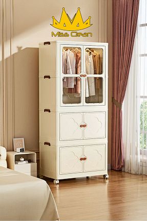کابینت چند منظوره سفید پلاستیک MissClean - کد 927869745