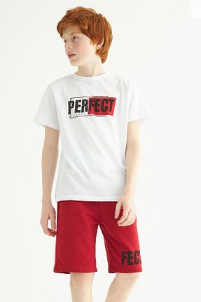 ست بالاتنه و پائین تنه سفید بچه گانه بافت zepkids - کد 674202695