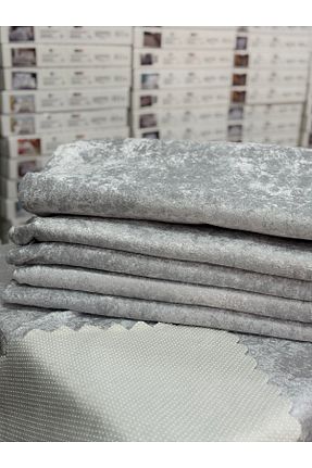 کاور مبل طوسی مخمل ÇAĞLI TEKSTİL - کد 928038924