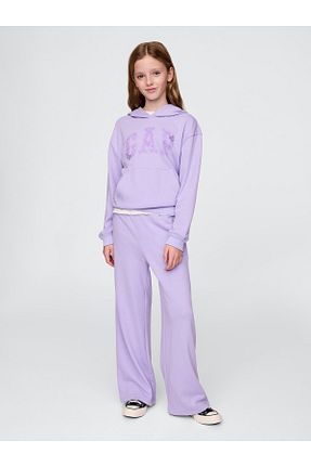 شلوار کرمگن بنفش بچه گانه رگولار GAP - کد 928042341
