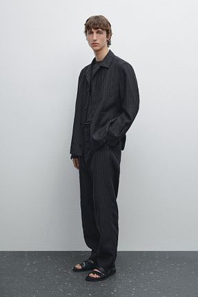 کت سرمه ای مردانه رگولار Massimo Dutti - کد 902811487