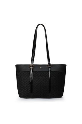 کیف دوشی مشکی زنانه چرم مصنوعی Matmazel - کد 888377630