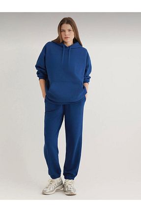 سوئیشرت آبی زنانه چاپی poin moda - کد 927896632