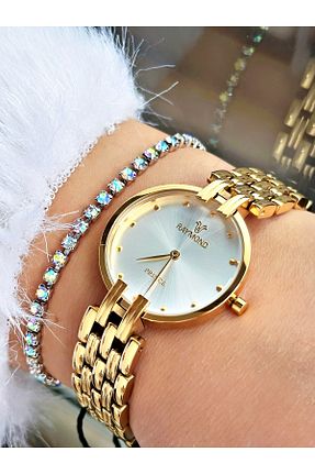 ساعت مچی طوسی زنانه 31-34 میلی متر Raymond - کد 927909234