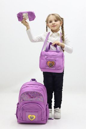 کیف مدرسه صورتی بچه گانه پارچه ای Probag - کد 928082467