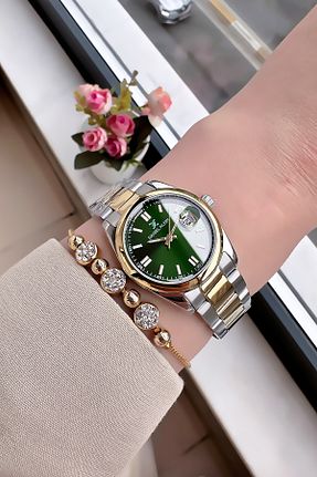 ساعت مچی طلائی زنانه 26-30 میلی متر Daniel Klein - کد 837069378