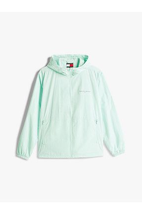 بادگیر و بارانی فیروزه ای مردانه مخلوط پلی استر Tommy Hilfiger - کد 928084780