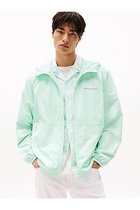بادگیر و بارانی فیروزه ای مردانه مخلوط پلی استر Tommy Hilfiger - کد 928084780