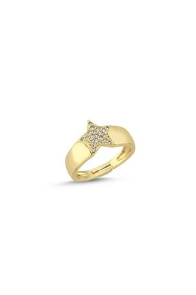 انگشتر استیل (فولاد) طلائی استیل (فولاد) VenüsDesign - کد 927929208