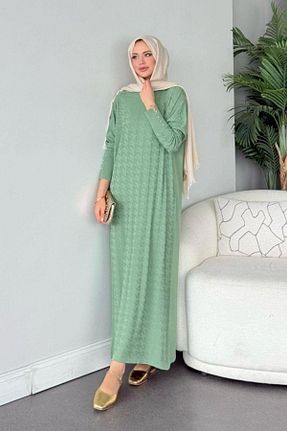 لباس حجاب سبز زنانه رگولار Şulemoda Giyim - کد 927948504