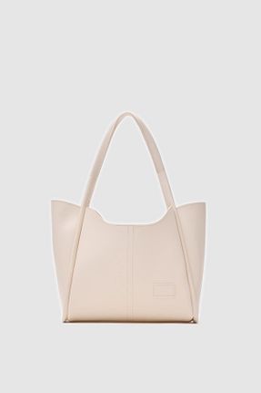 کیف دوشی بژ زنانه چرم مصنوعی Shule Bags - کد 927957769