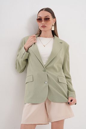 کت بلیزر خاکی زنانه بافتنی nisya - کد 927964232