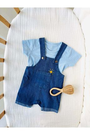 سالوپت آبی بچه گانه رگولار NUNU BABY - کد 928119182