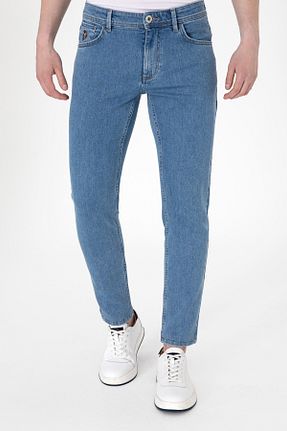 شلوار جین آبی مردانه پاچه تنگ U.S. Polo Assn. - کد 927961314