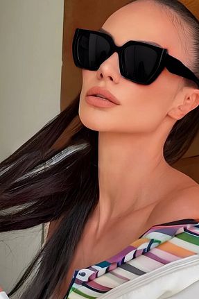عینک آفتابی مشکی زنانه 50 Eyesofia - کد 892389355