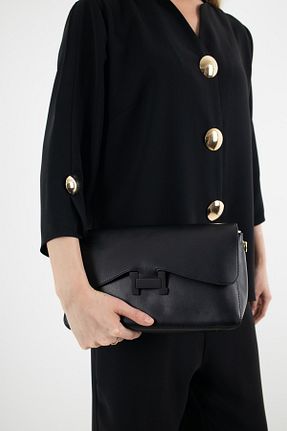 کیف دستی مشکی زنانه سایز متوسط Butik Suat - کد 927972668