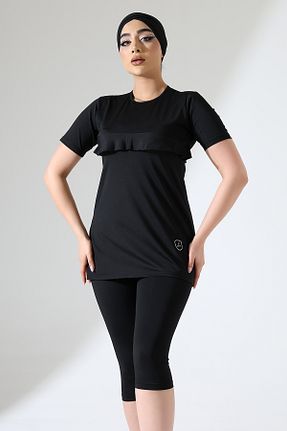 مایو حجاب مشکی زنانه ساده ZEYCEN - کد 928307858