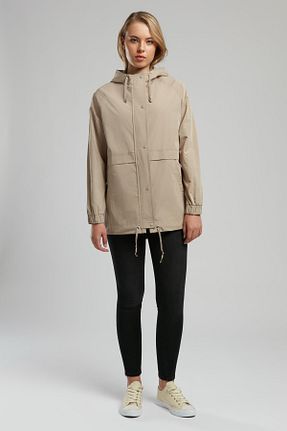 کاپشن بژ زنانه رگولار Lee Cooper - کد 927969894