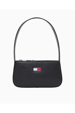 کیف دوشی مشکی زنانه پلی اورتان Tommy Hilfiger - کد 883239163