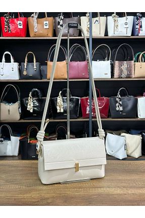 کیف دوشی نباتی زنانه چرم مصنوعی VICTORIA SHINE - کد 928004327