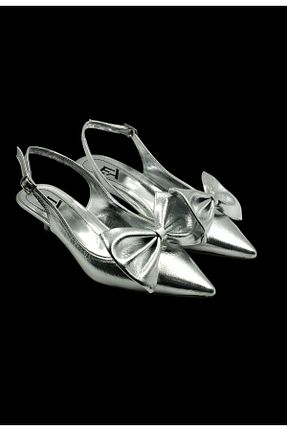 کفش مجلسی متالیک زنانه چرم مصنوعی Escarpinshoes - کد 928016775