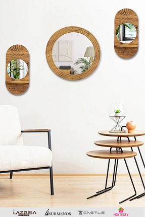 قفسه دیواری قهوه ای 26 cm MONTESEV - کد 871155060