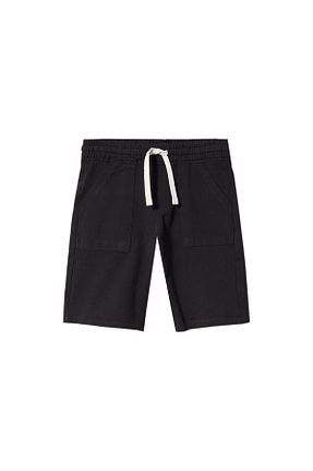 شلوارک و برمودا مشکی بچه گانه %100 پنبه MANGO Kids - کد 685507180