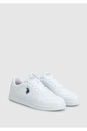 کفش اسنیکر سفید مردانه بند دار U.S. Polo Assn. - کد 894018654