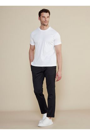 شلوار مشکی مردانه پاچه ساده BROOKS BROTHERS - کد 926544579