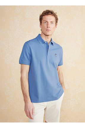 تیشرت سرمه ای مردانه یقه پولو BROOKS BROTHERS - کد 926544920