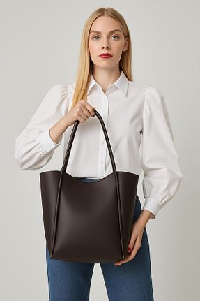 کیف دوشی مشکی زنانه چرم مصنوعی daluxe - کد 917838765