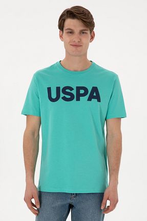 تیشرت فیروزه ای مردانه رگولار U.S. Polo Assn. - کد 926546020