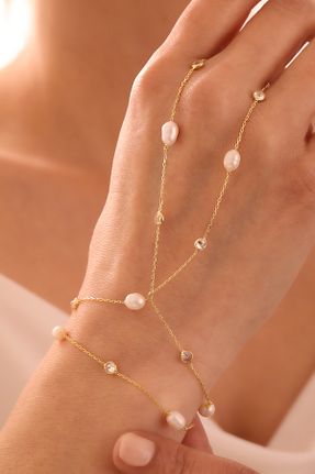 شاهمران نقره زرد زیرکن emy by emel luxury silver jewelry - کد 926552689