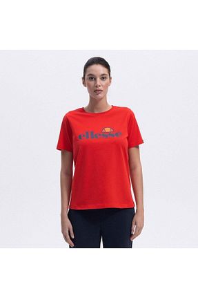 تیشرت قرمز زنانه رگولار Ellesse - کد 926549735