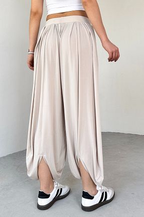 شلوار طوسی زنانه پارچه Cappmoda - کد 926547326