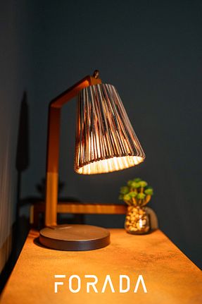 چراغ مطالعه / رومیزی رنگی فلزی Forada Home & Style - کد 926377340
