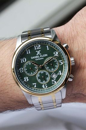 ساعت مچی طلائی مردانه 43 میلی متر Daniel Klein - کد 926088521